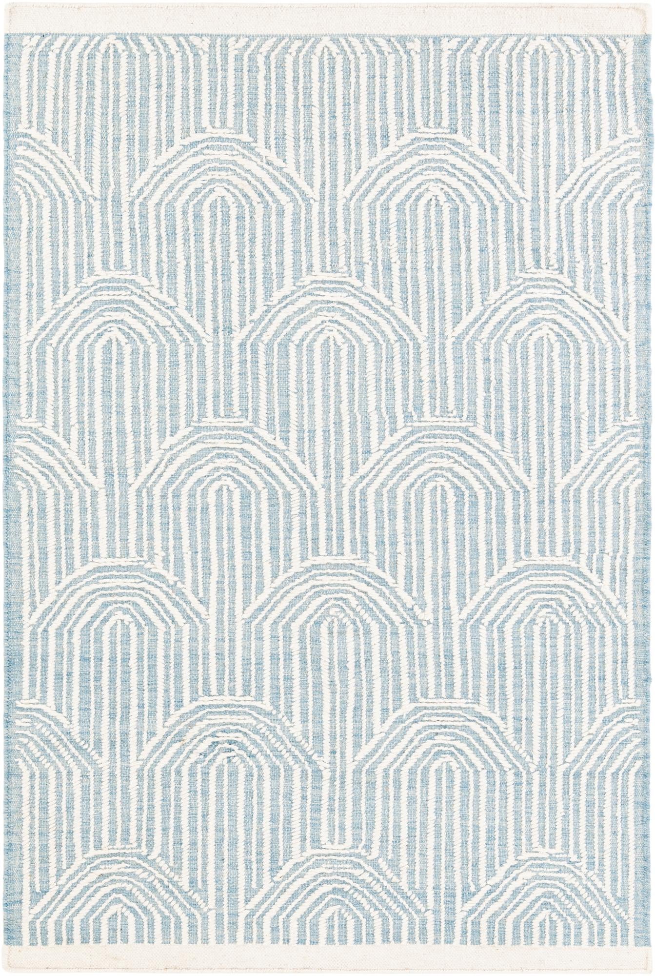 4' 1 x 6' 2 Hand Knotted Jill Zarin Dorset Rug