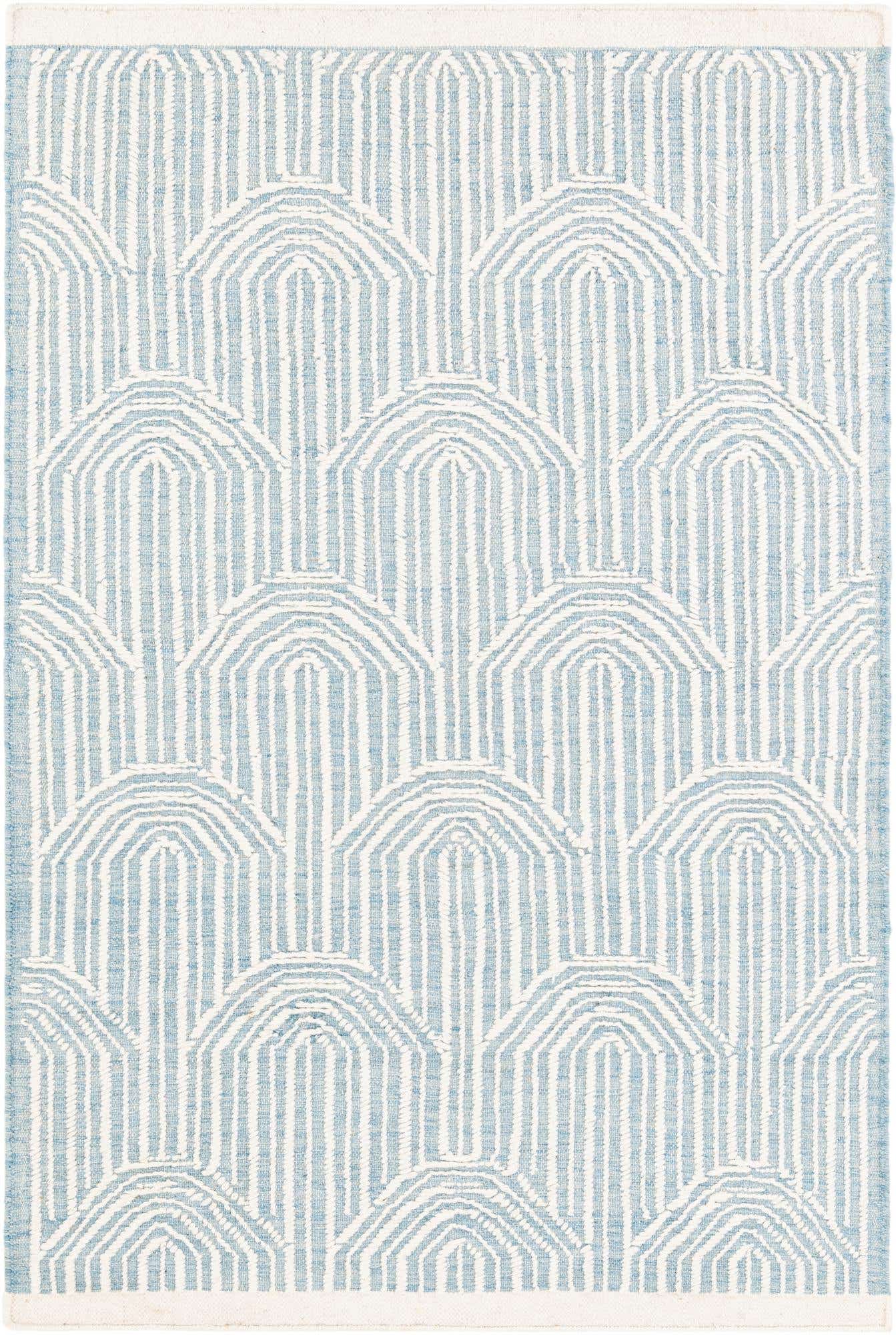 4' 1 x 6' 2 Hand Knotted Jill Zarin Dorset Rug