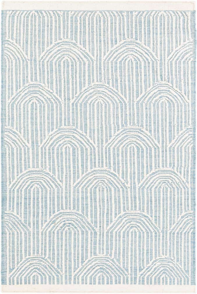 4' 1 x 6' 2 Hand Knotted Jill Zarin Dorset Rug