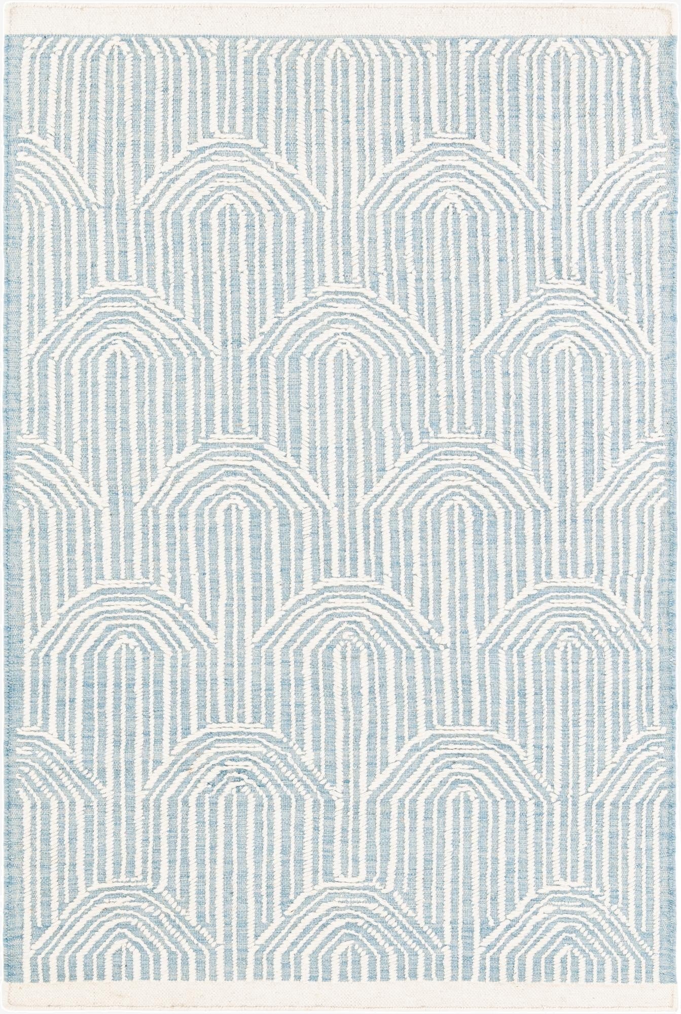 4' 1 x 6' 2 Hand Knotted Jill Zarin Dorset Rug
