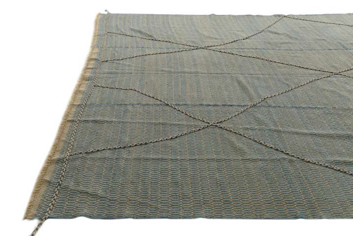9' 10 x 14' 10 Hand Knotted Moroccan Wool Rug