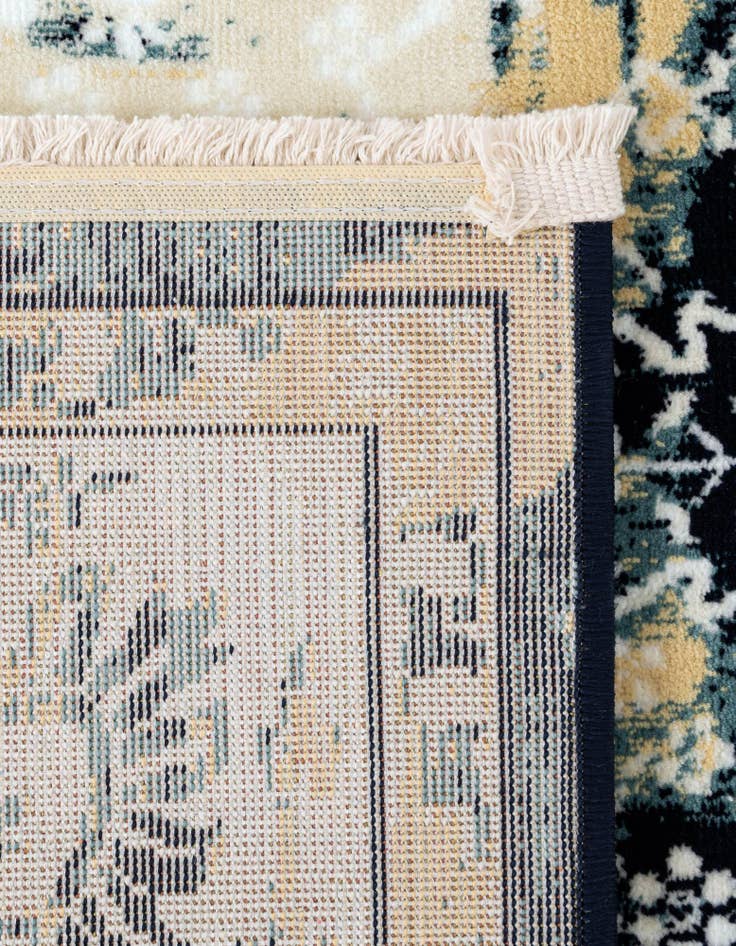 Detail image of 5' 3 x 8' Nain Design Rug
