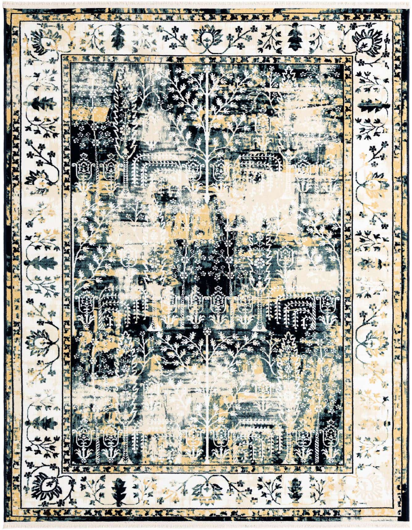 5' 3 x 8' Nain Design Rug