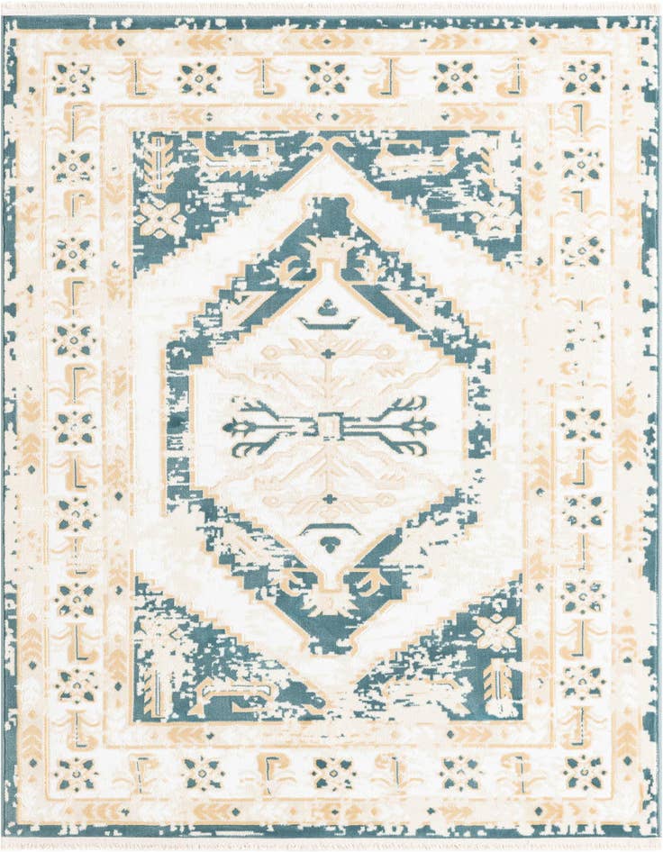 Detail image of 4' x 6' Nain Design Rug