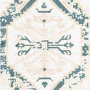 Rug Blue and Ivory Swatch link