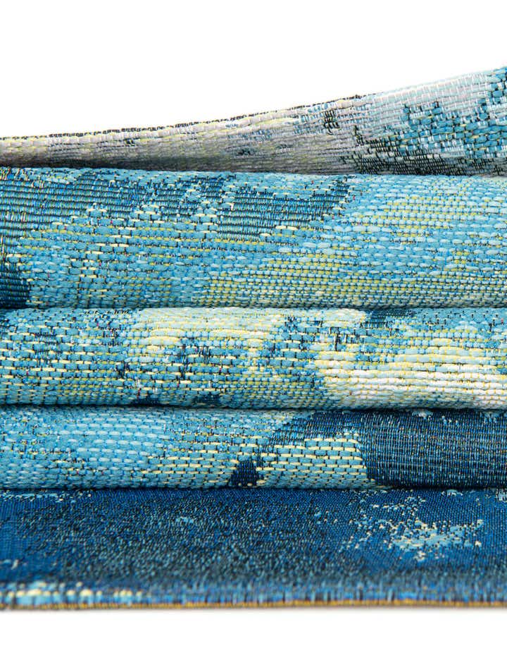 9' x 12' Easy-Clean Modern Indoor / Outdoor Rug