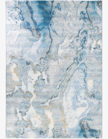 10' x 14' Easy-Clean Modern Indoor / Outdoor Rug