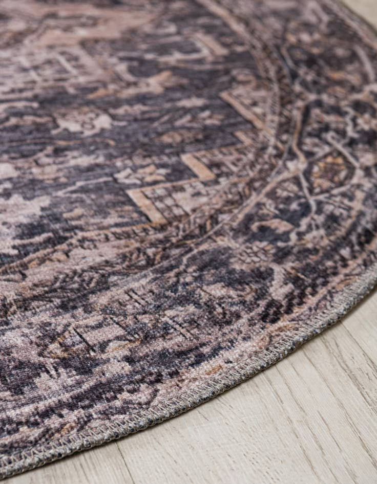 Detail image of 4' x 4' Yara Round Rug