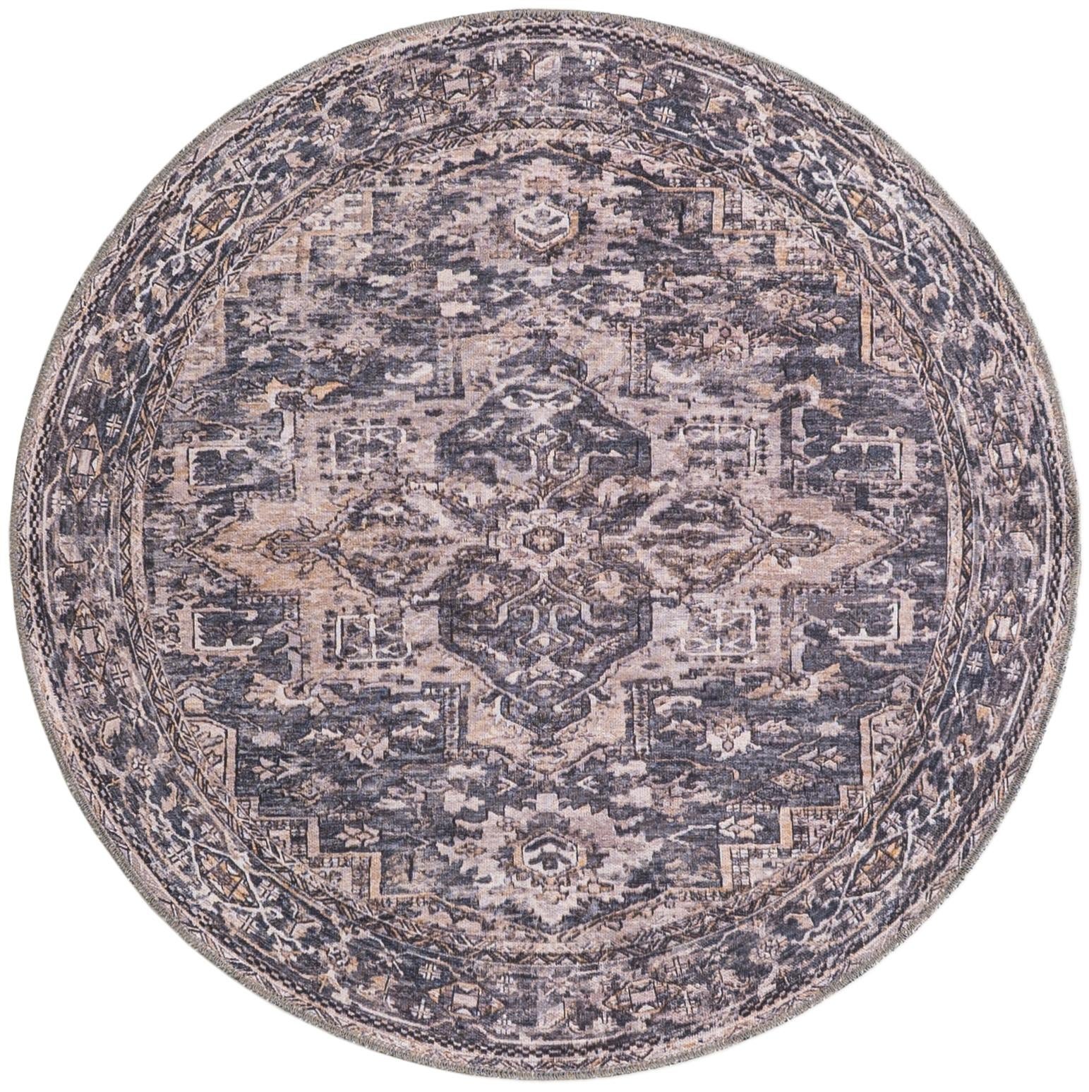 4' x 4' Yara Round Rug