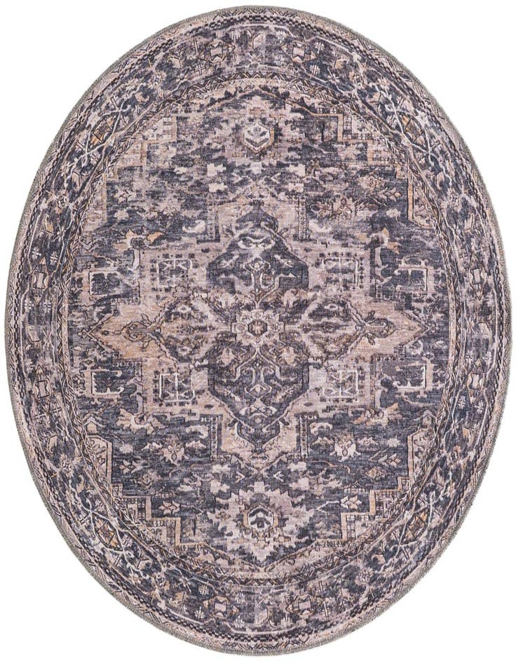 Detail image of 4' x 4' Yara Round Rug