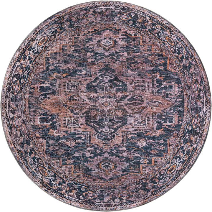 7' 10 x 7' 10 Yara Round Rug