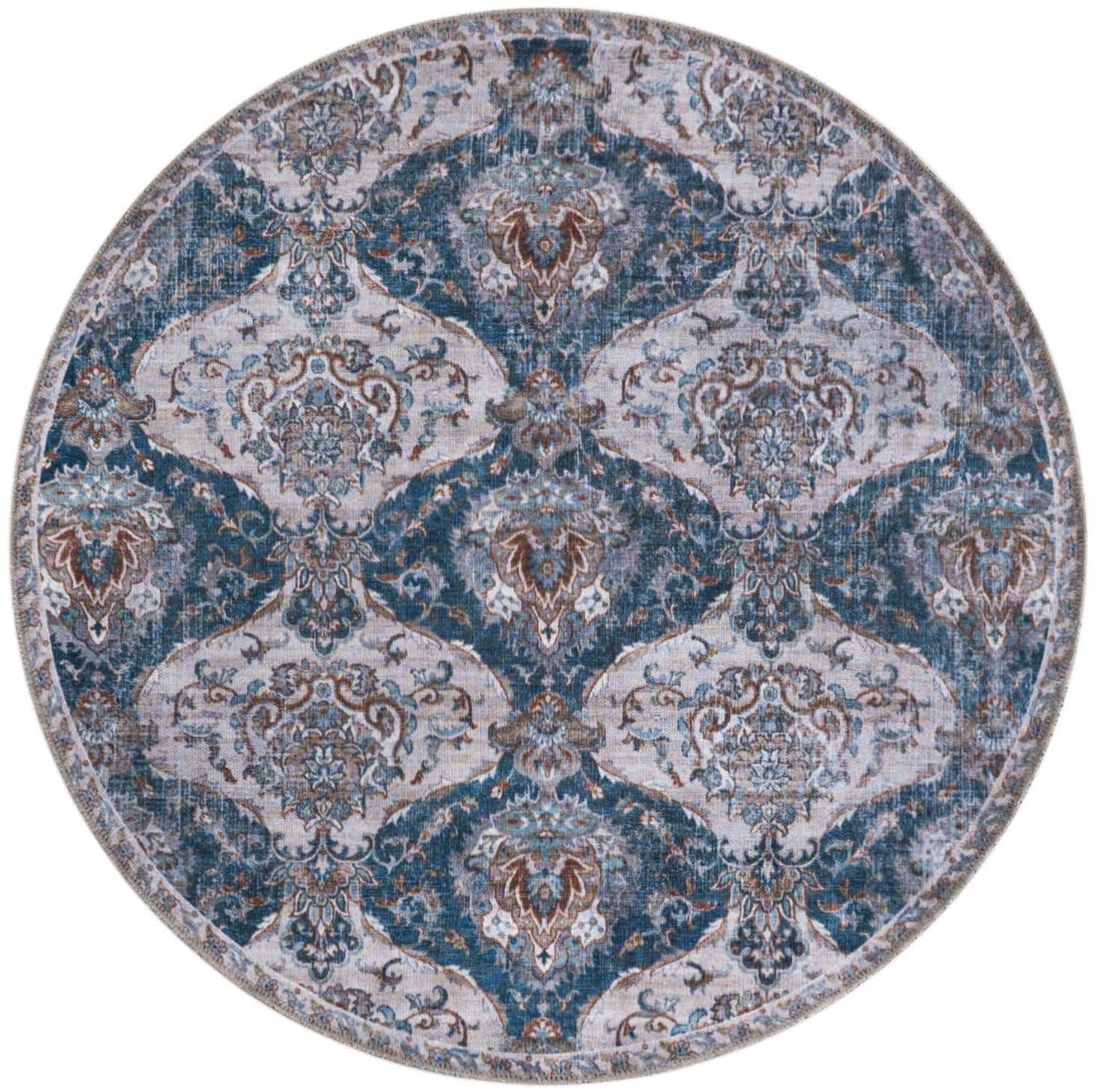 4' x 4' Yara Round Rug