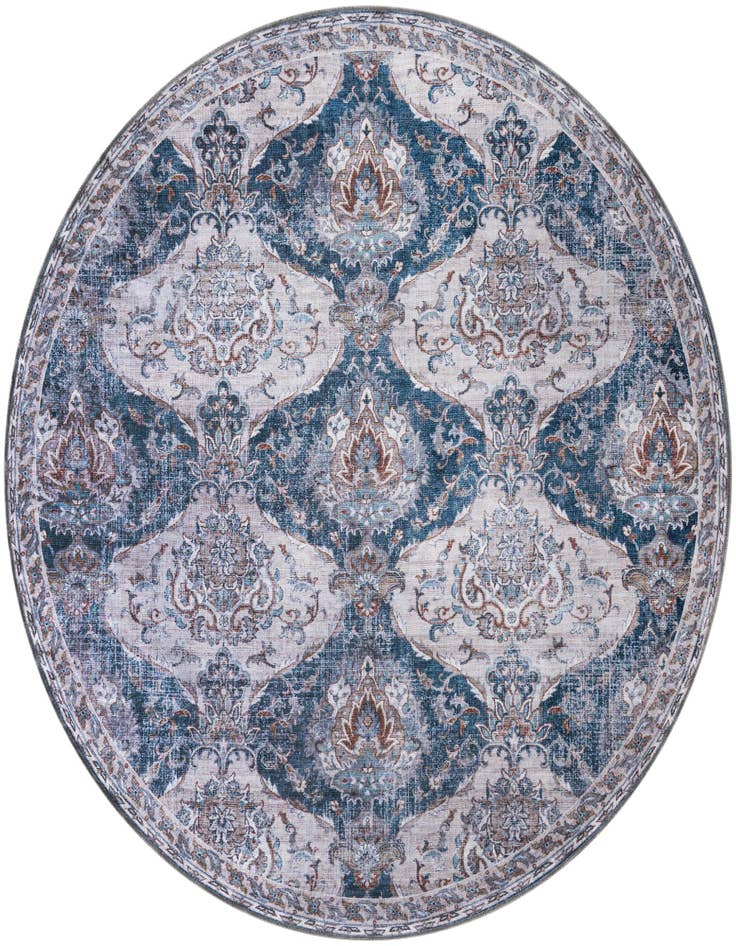 Detail image of 7' 10 x 7' 10 Yara Round Rug
