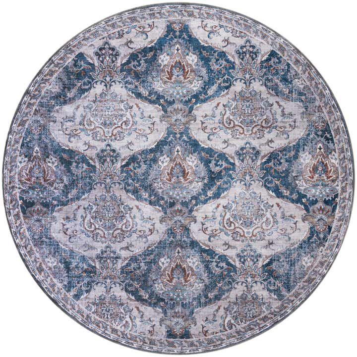7' 10 x 7' 10 Yara Round Rug