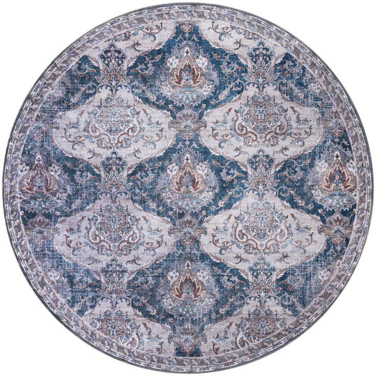 Detail image of 7' 10 x 7' 10 Yara Round Rug