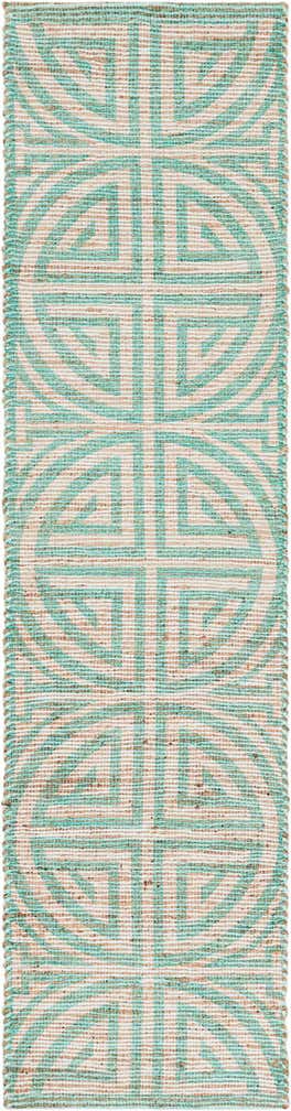 2' 2 x 8' Hand Woven Chenille Jute Runner Rug