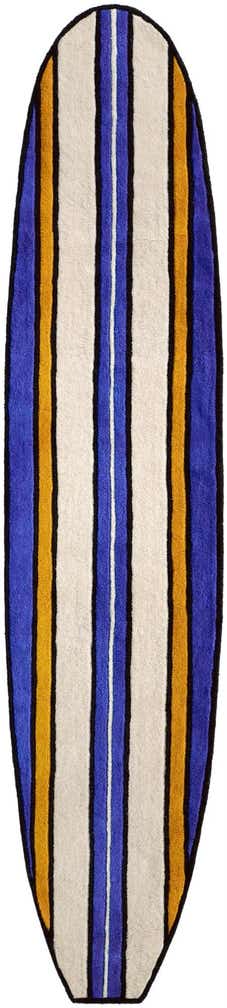 2' x 9' Hand Tufted Wool Runner Rug