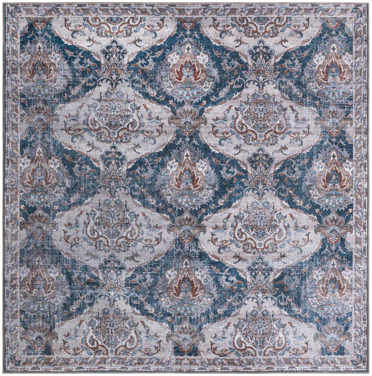 Detail image of 7' 10 x 7' 10 Yara Square Rug