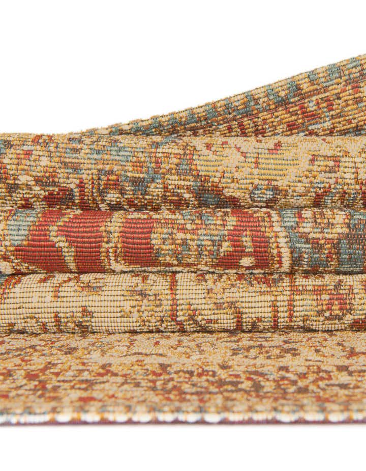 7' 10 x 10' Easy-Clean Traditional Indoor / Outdoor Rug