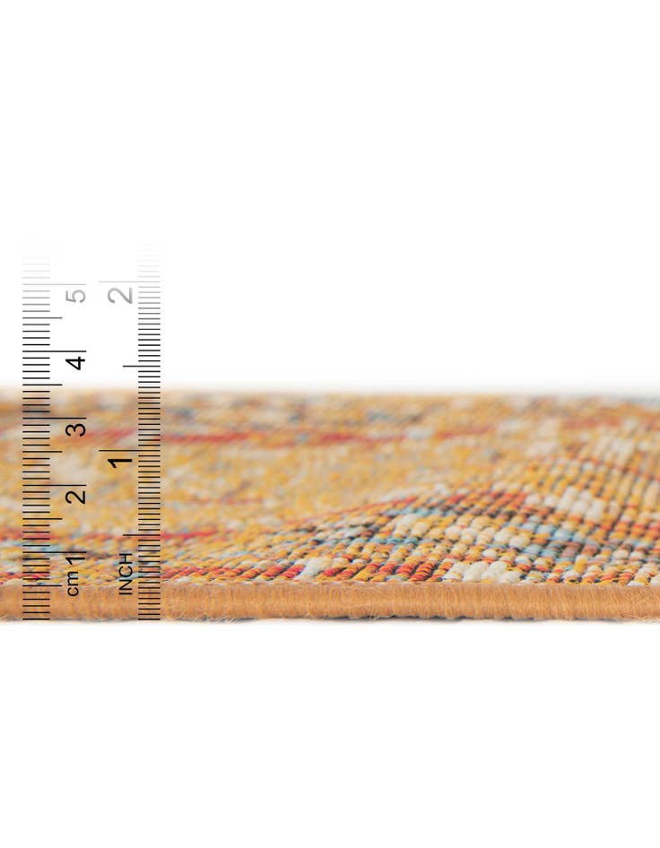 Detail image of 2' x 6'  Washable Traditional Indoor / Outdoor Runner Rug