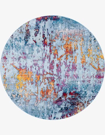 7' x 7' Starlight Round Rug