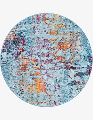 4' x 4' Starlight Round Rug