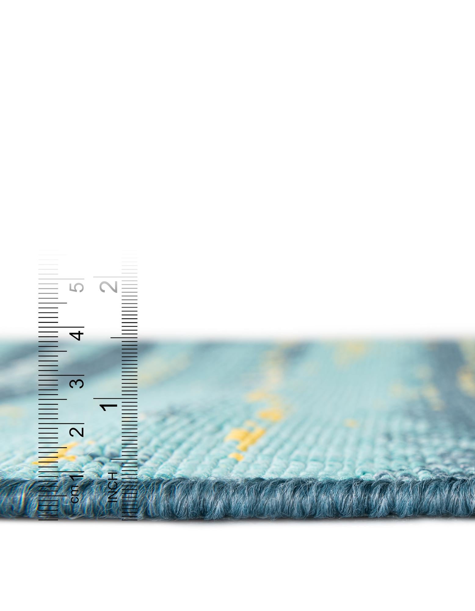 2' x 8' Easy-Clean Coastal Indoor / Outdoor Runner Rug