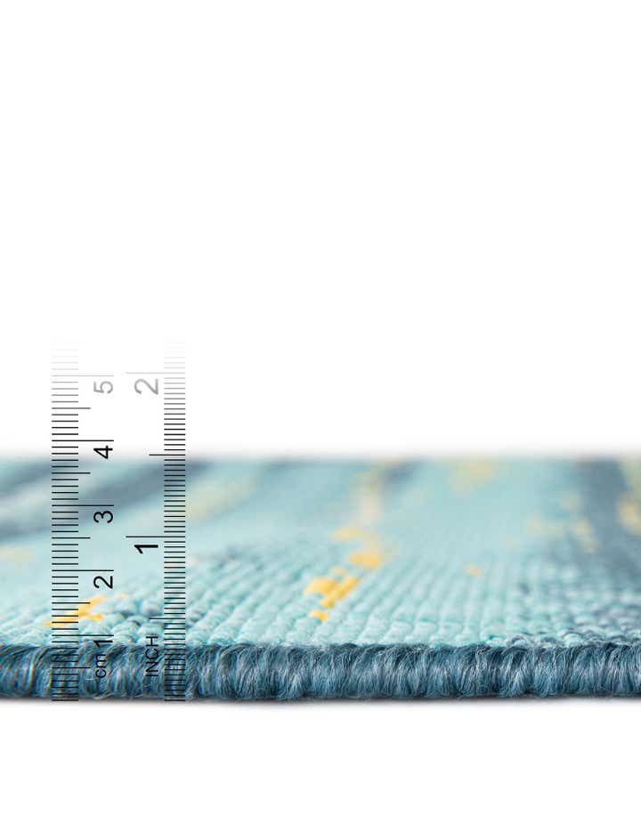 2' x 8' Easy-Clean Coastal Indoor / Outdoor Runner Rug