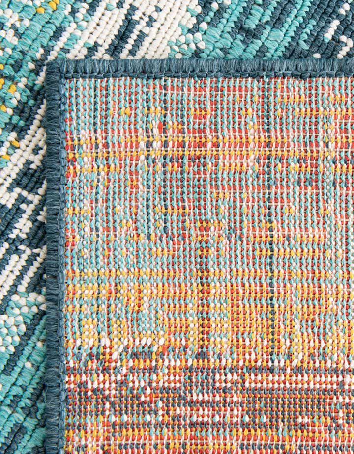 10' x 10' Easy-Clean Coastal Indoor / Outdoor Square Rug
