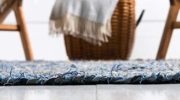75cm x 185cm Handgefertigt Braided Chindi Läufer Teppich
