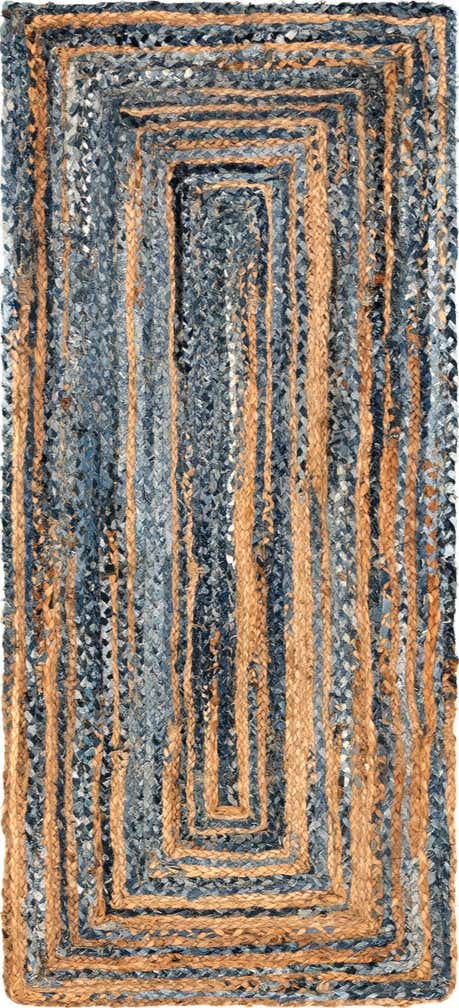75cm x 185cm Handgefertigt Braided Chindi Läufer Teppich