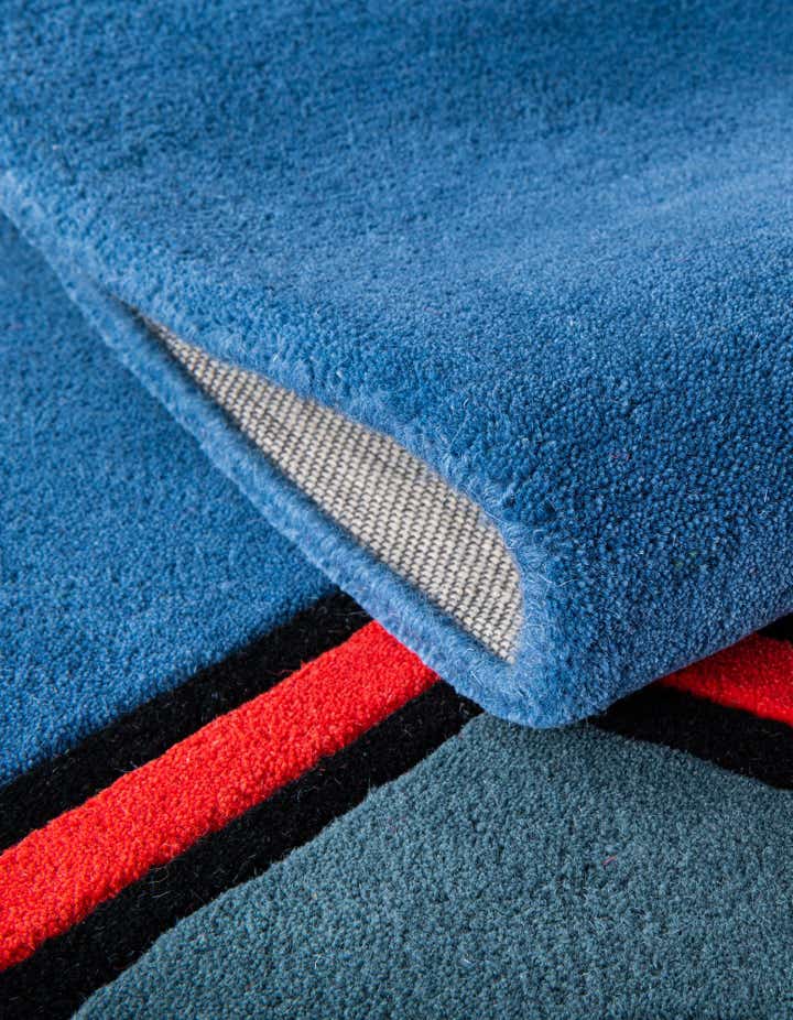 4' 1 x 6' 1 Playtime Kids Wool Freeform Rug