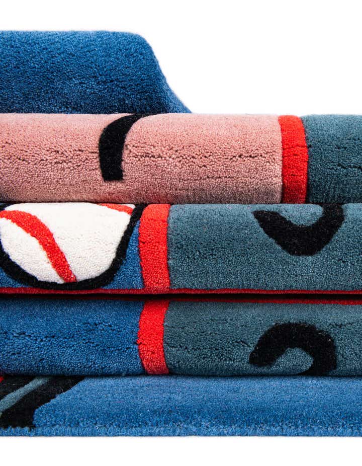 4' 1 x 6' 1 Playtime Kids Wool Freeform Rug