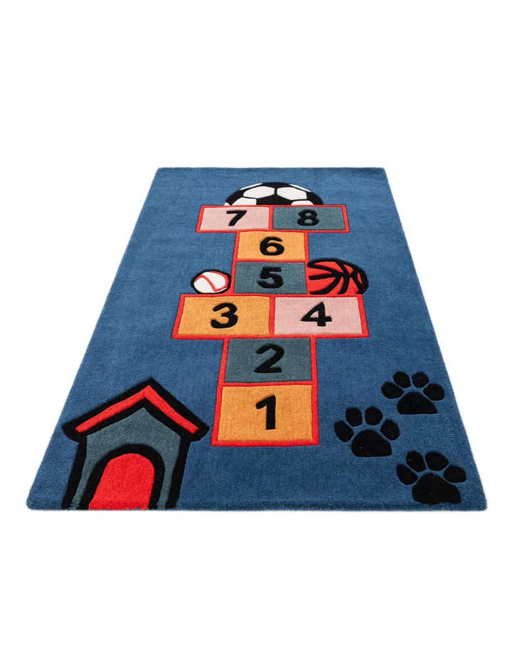 3' x 5' Playtime Kids Wool Rug