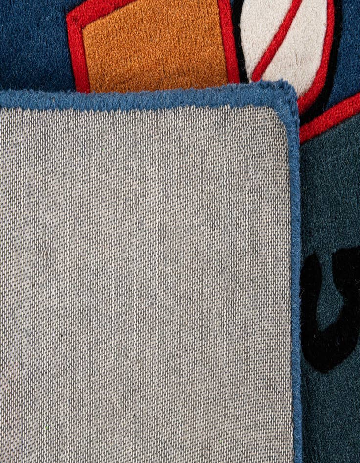 Detail image of 3' x 5' Playtime Kids Wool Rug