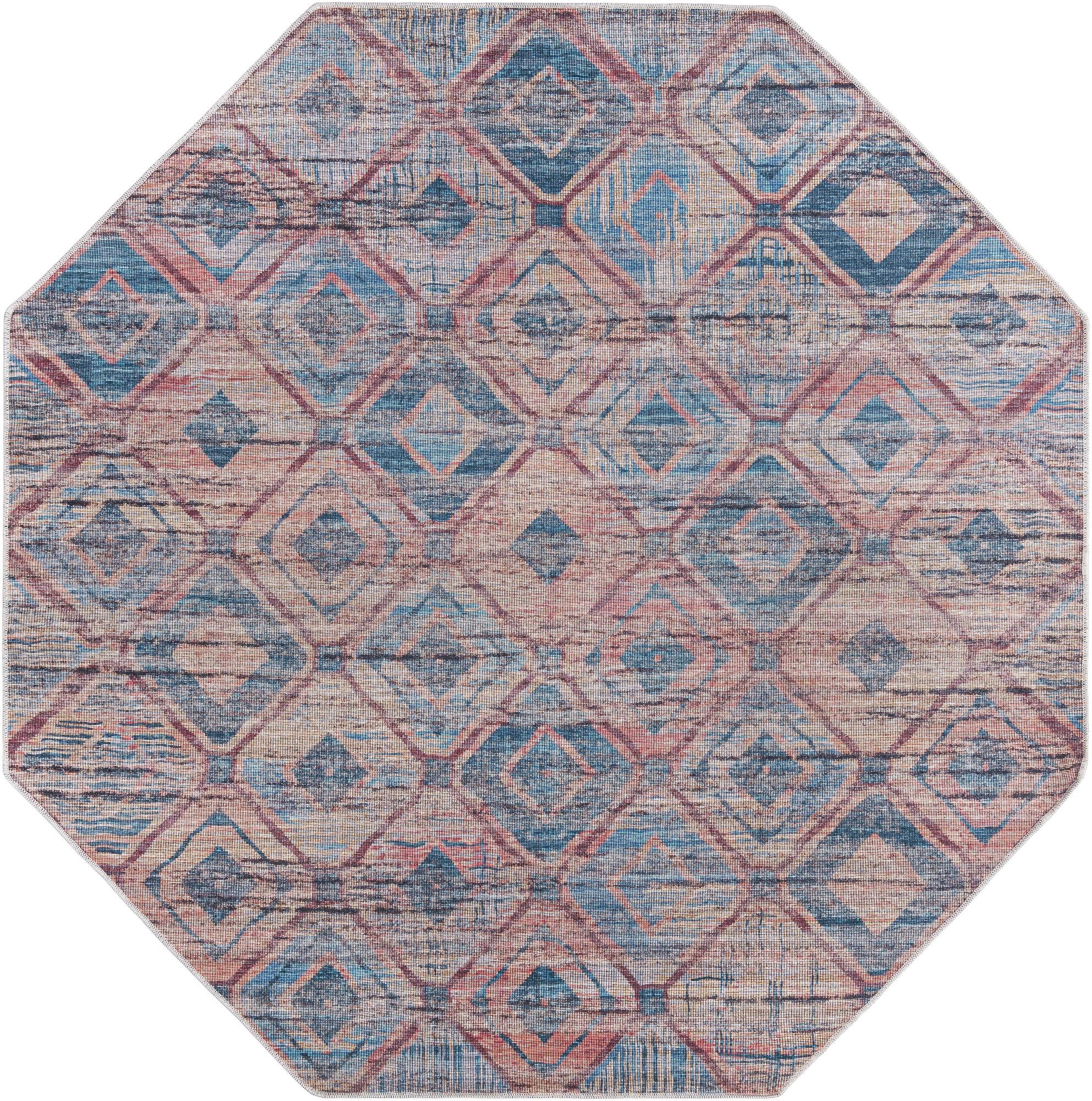 7' 10 x 7' 10 Washable Sisu Octagon Rug
