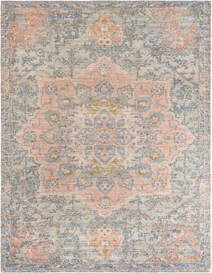 Detail image of 7' 10 x 10' Hand Woven Chenille Jute Rug