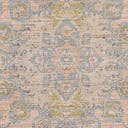 Rug Blue and Peach Swatch link
