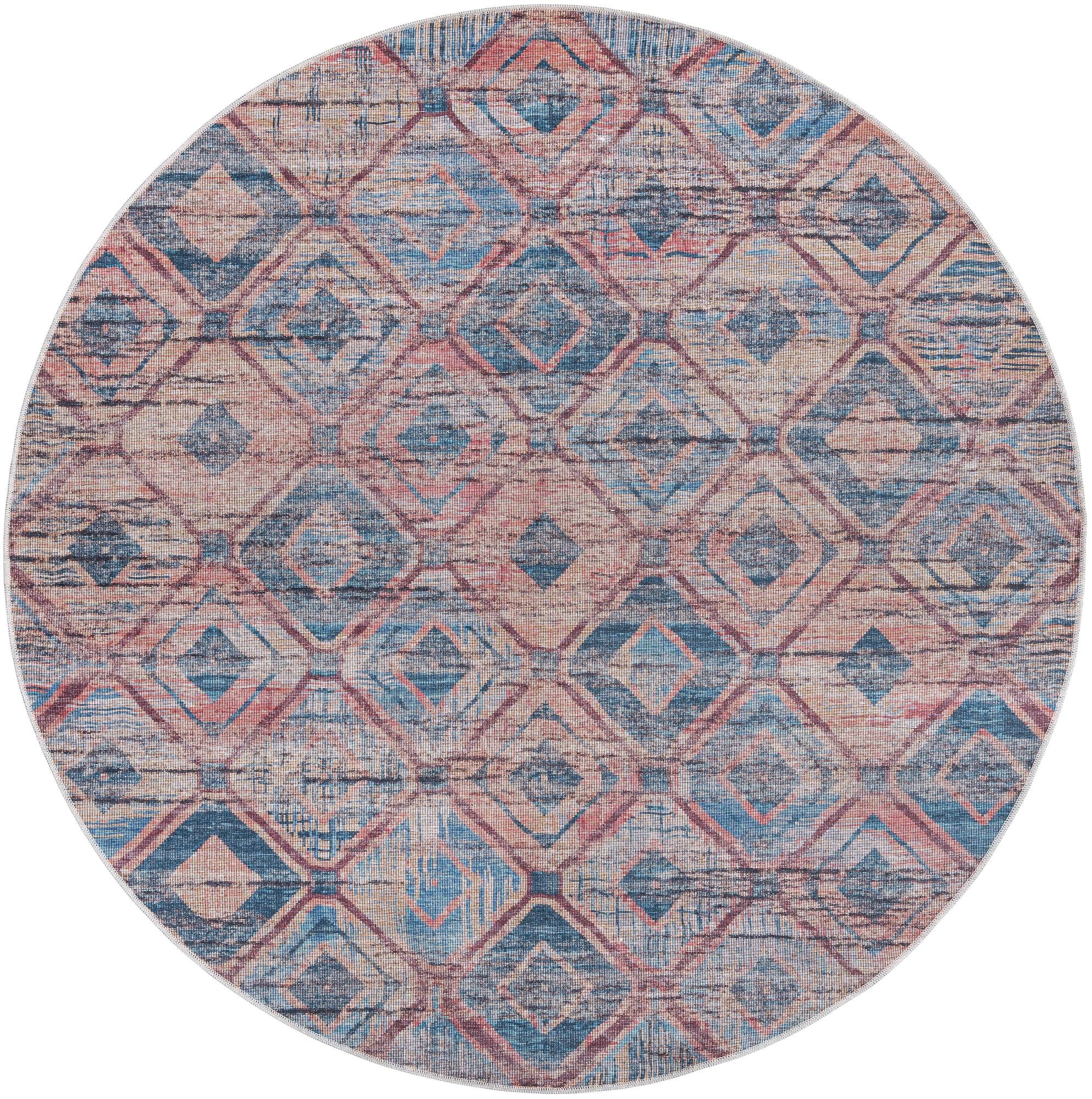 7' 10 x 7' 10 Washable Sisu Round Rug