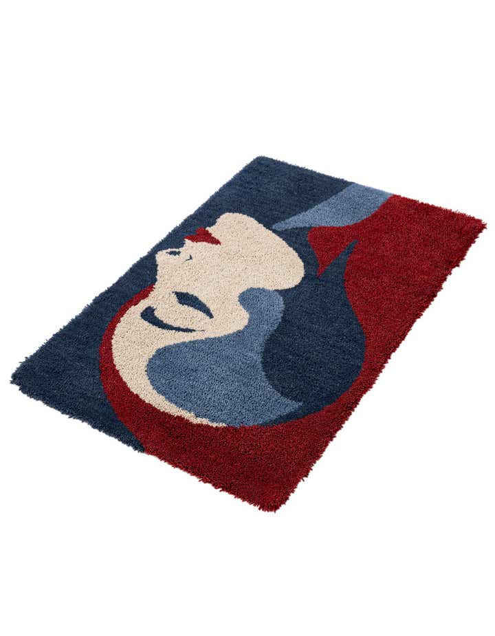 2' x 3' 1 Handtufted Wool Rug