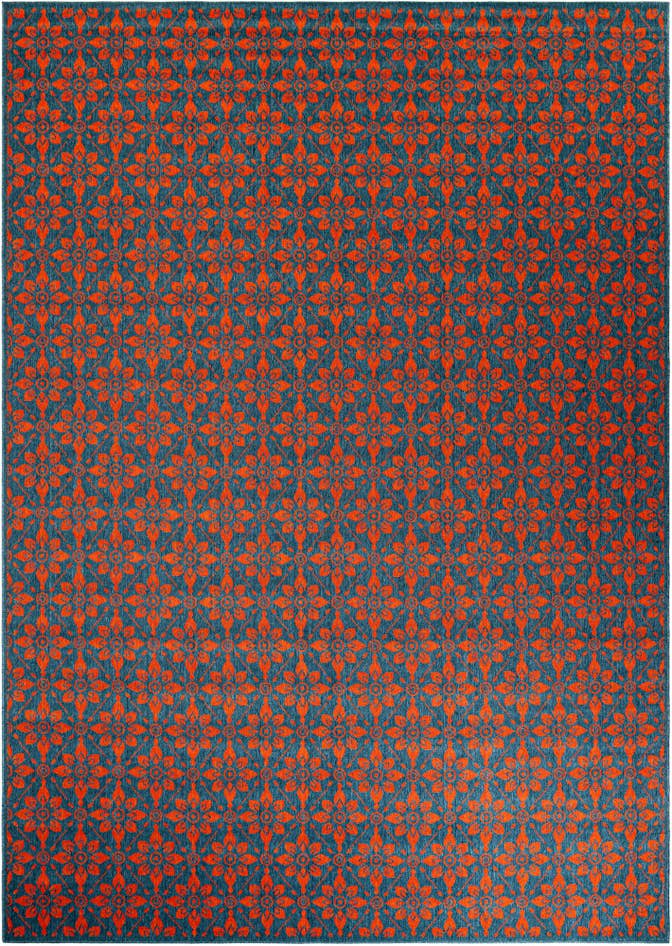 Detail image of 10' x 14' Easy-Clean Trellis Indoor / Outdoor Rug