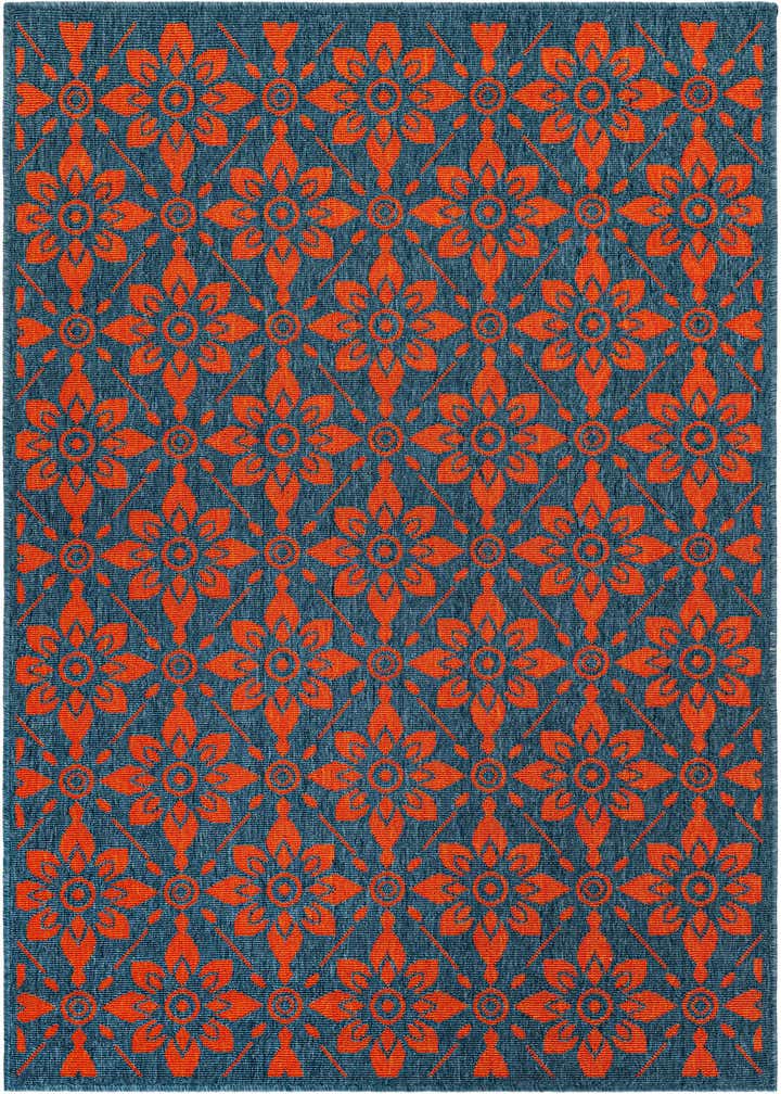 4' x 6' Easy-Clean Trellis Indoor / Outdoor Rug