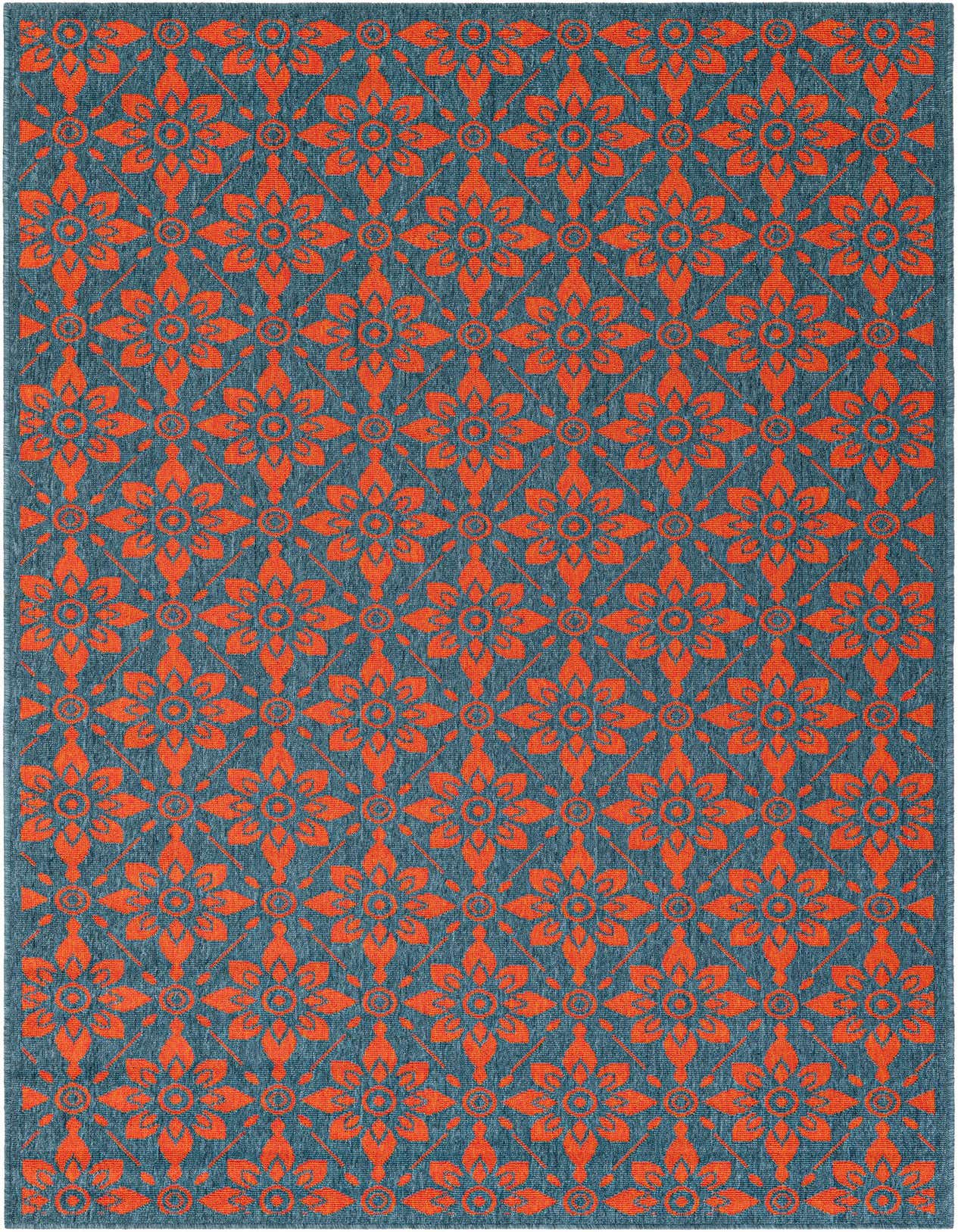 5' x 8' Easy-Clean Trellis Indoor / Outdoor Rug