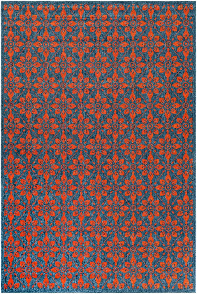 6' x 9' Easy-Clean Trellis Indoor / Outdoor Rug