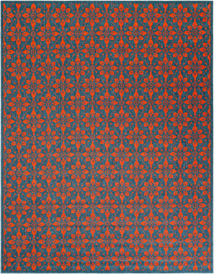 7' 10 x 10' Easy-Clean Trellis Indoor / Outdoor Rug