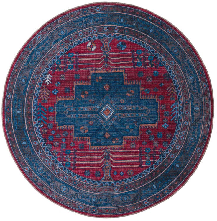 Detail image of 220cm x 220cm Washable Mangata Round Rug