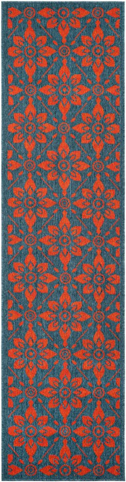 Detail image of 2' x 8' Easy-Clean Lattice Indoor / Outdoor Runner Rug