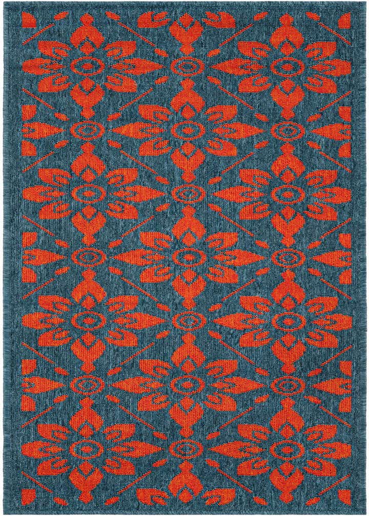 2' x 5' Easy-Clean Trellis Indoor / Outdoor Runner Rug