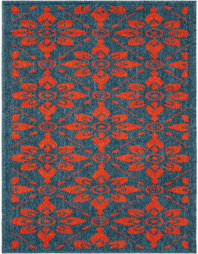 2' x 5' Easy-Clean Trellis Indoor / Outdoor Runner Rug