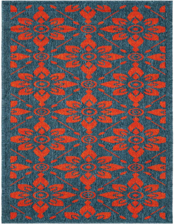 Detail image of 2' x 5' Easy-Clean Trellis Indoor / Outdoor Runner Rug